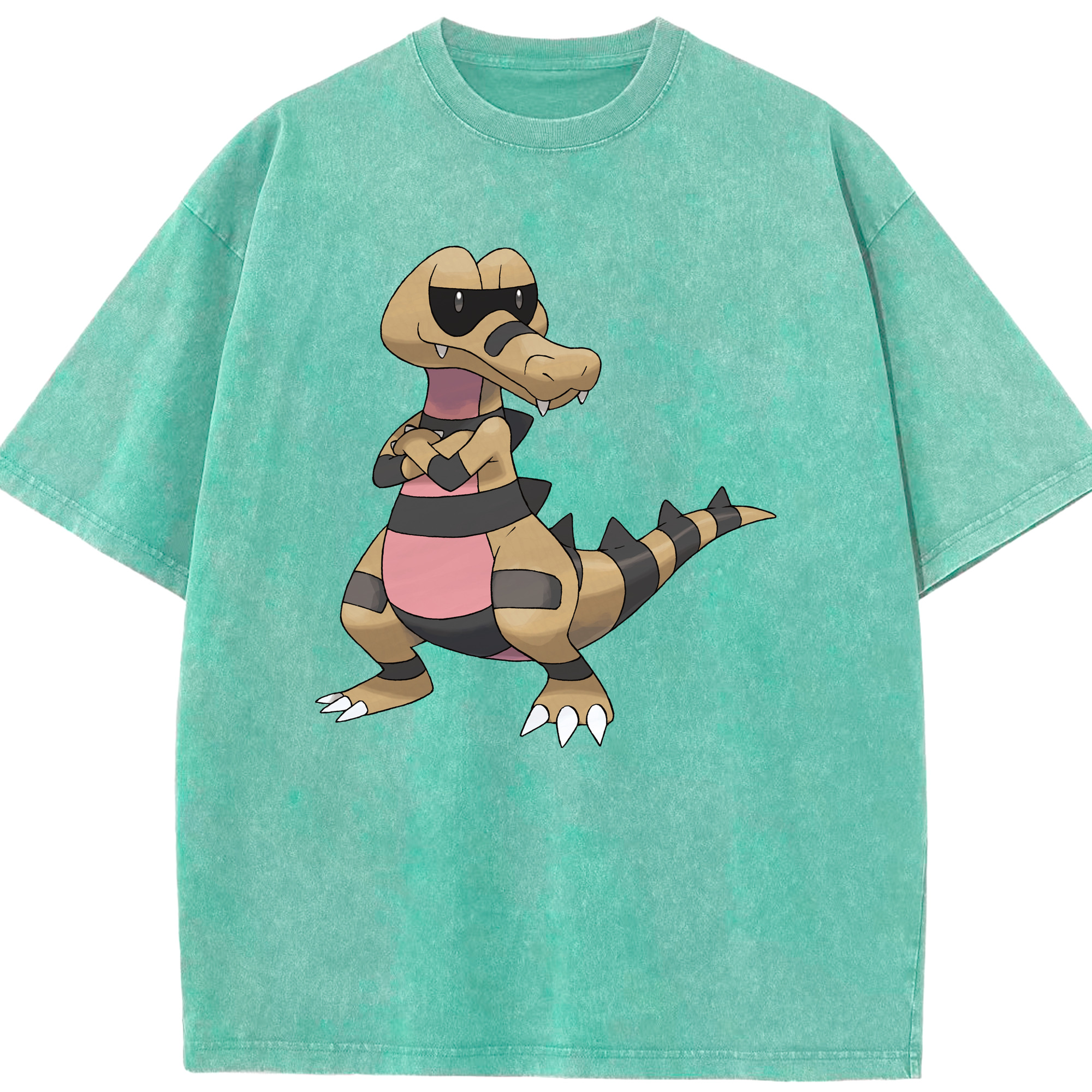 （画像用） ポケットモンスター Pokémon 綿100% ヴィンテージ風 半袖Tシャツ（フロントプリント）